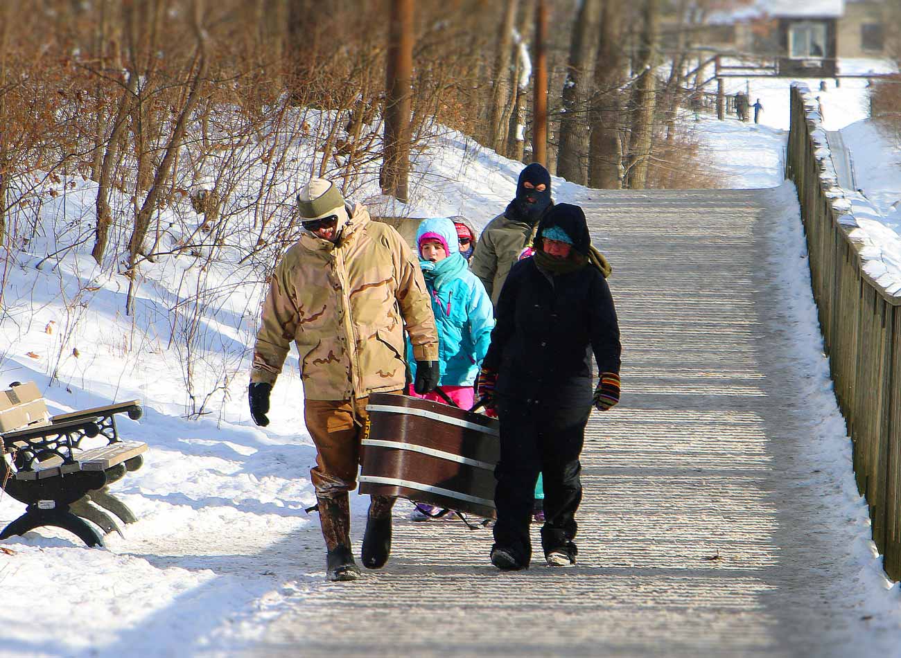 Toboggan Run Park pokagon park toboggan run