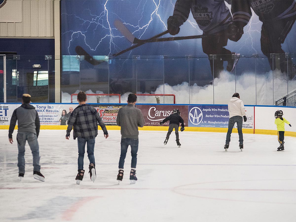 steuben county ice skating rink