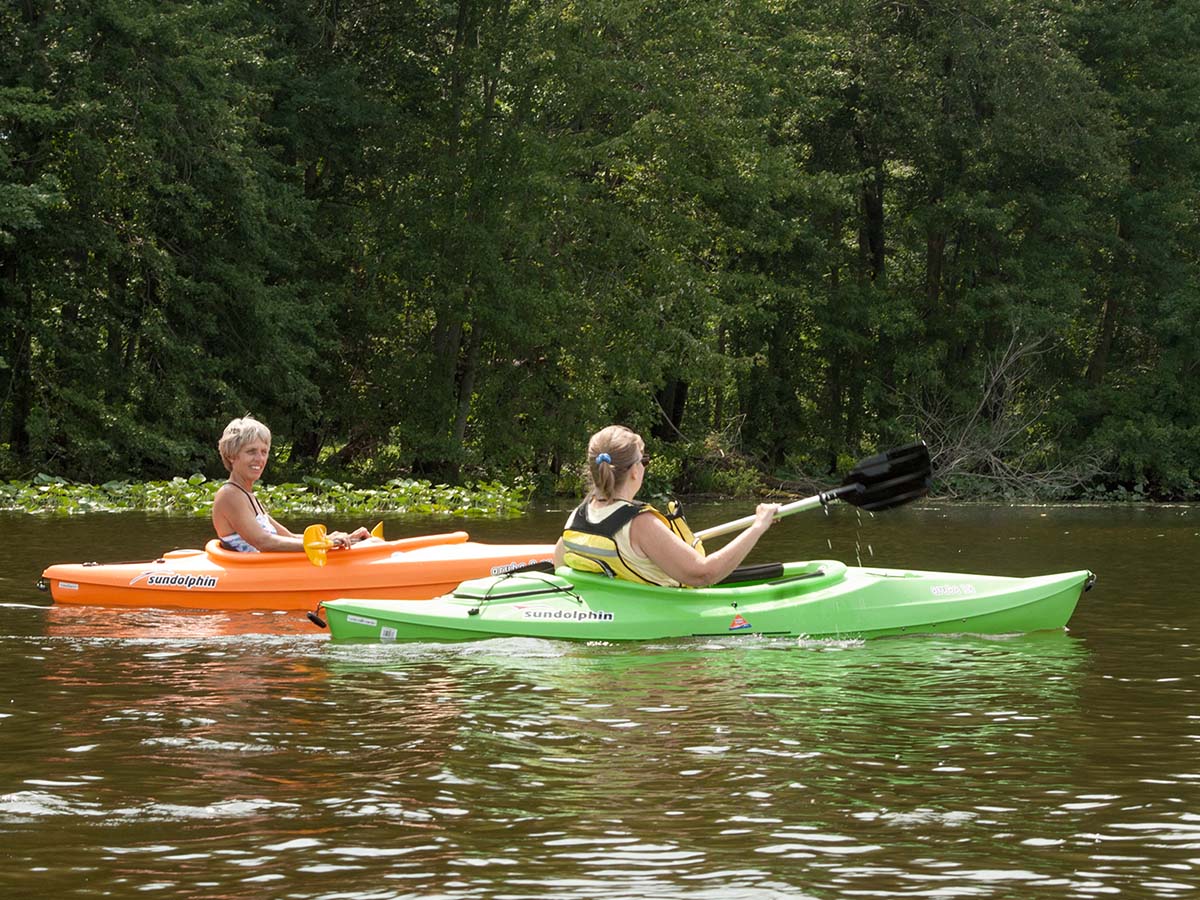 Kayaking in Steuben County