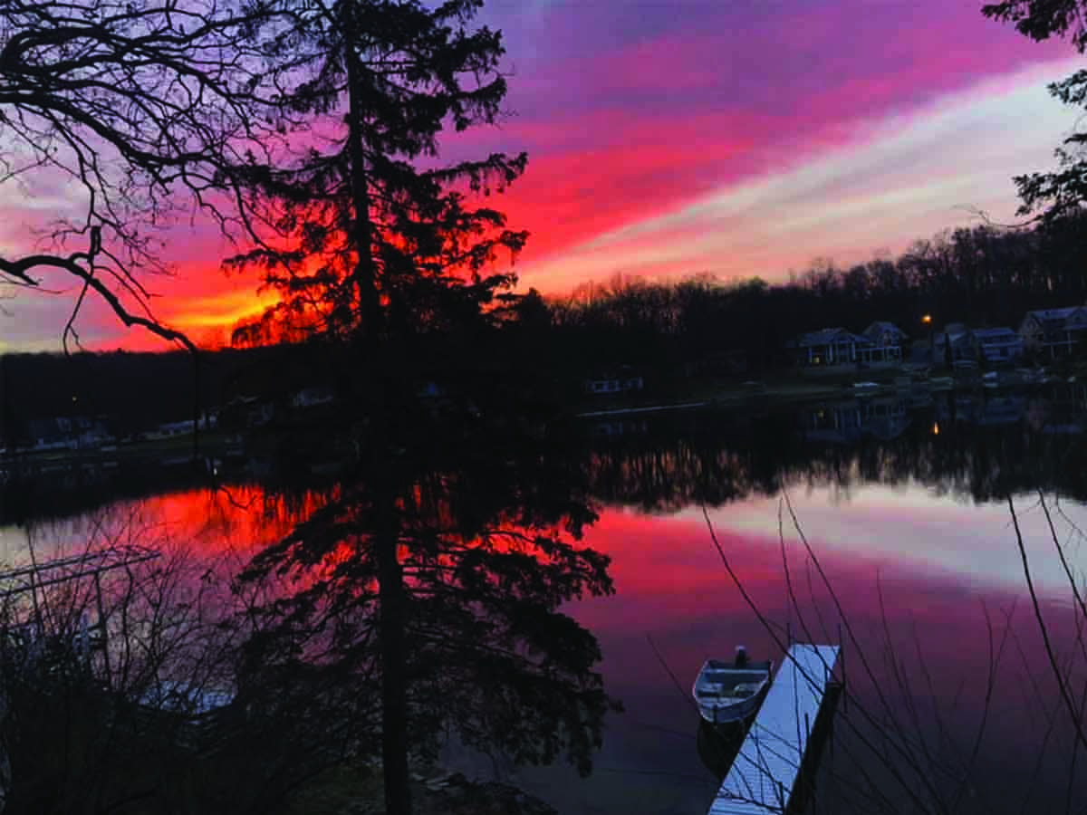 Sunrise Over Lake James