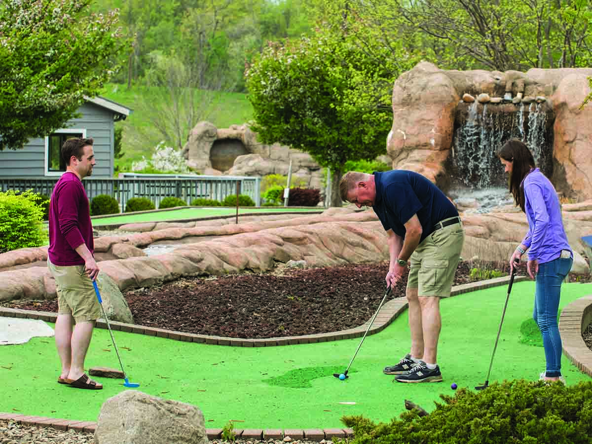 The Backyard Creamery and Mini Golf