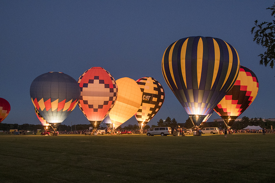 Indiana’s premier hot air balloon competition returns to Angola