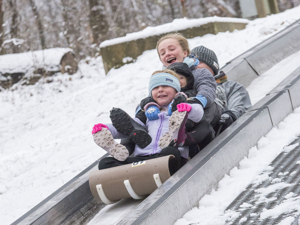 Toboggan Run at Pokagon State Park