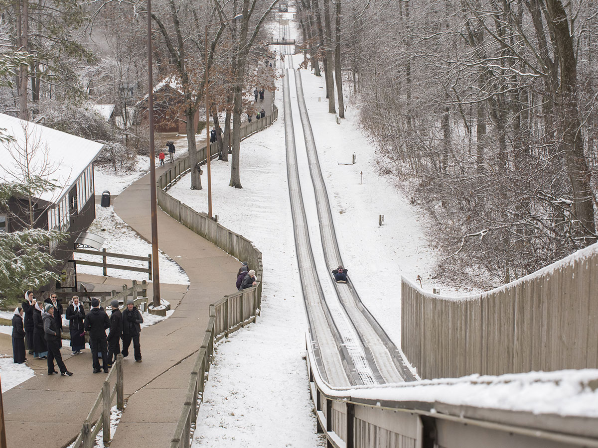 Toboggan Run at Pokagon State Park