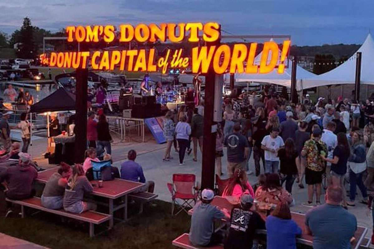 Tom’s Donuts is the official Donut Capital of the World! 