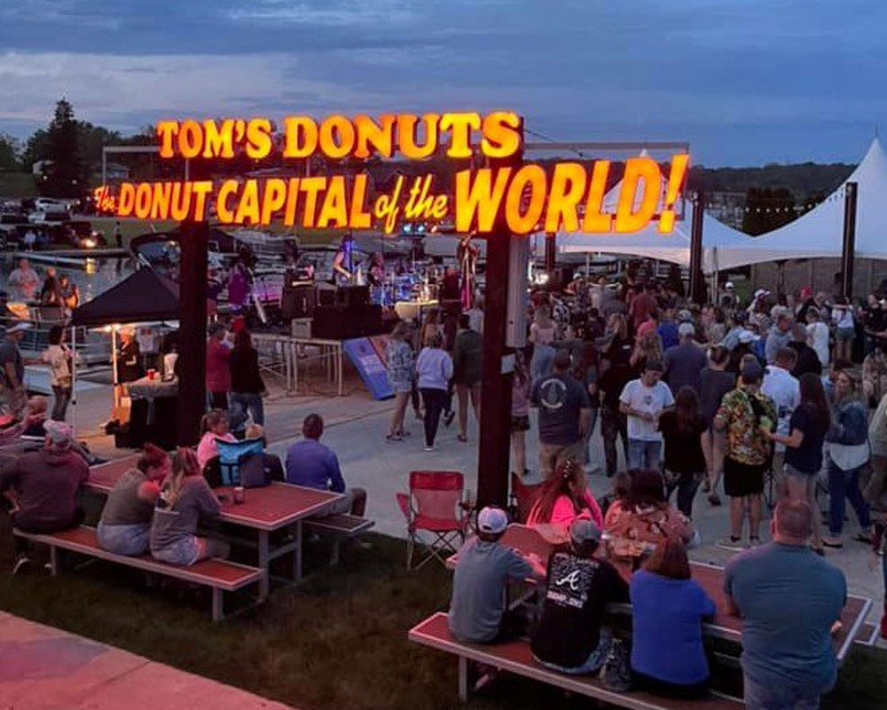 Tom's Donuts is the official Donut Capital of the World!