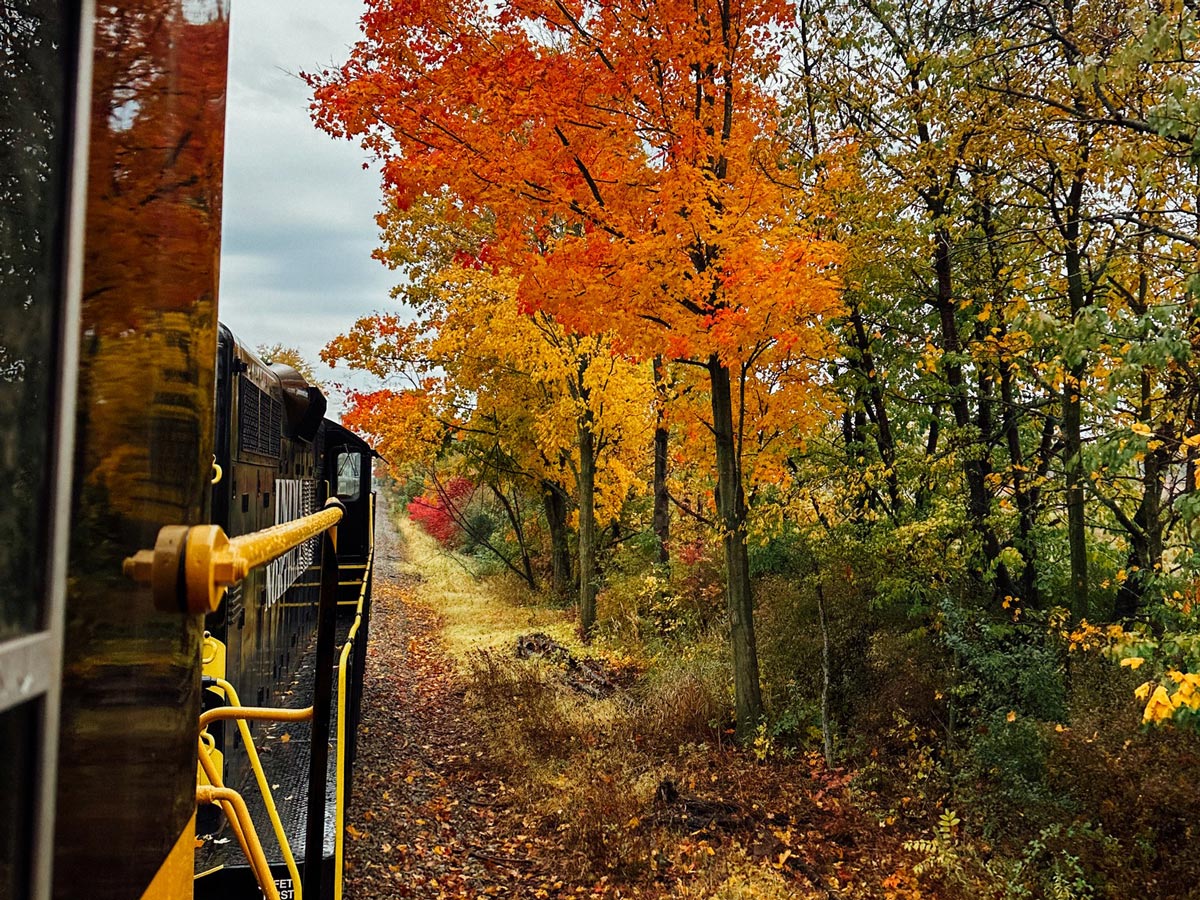 Experience the beautiful fall colors of Northern Indiana Lakes Country from a new perspective.